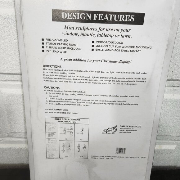 Vintage Foremost Christmas Illuminations Tree - Picture 2 of 3